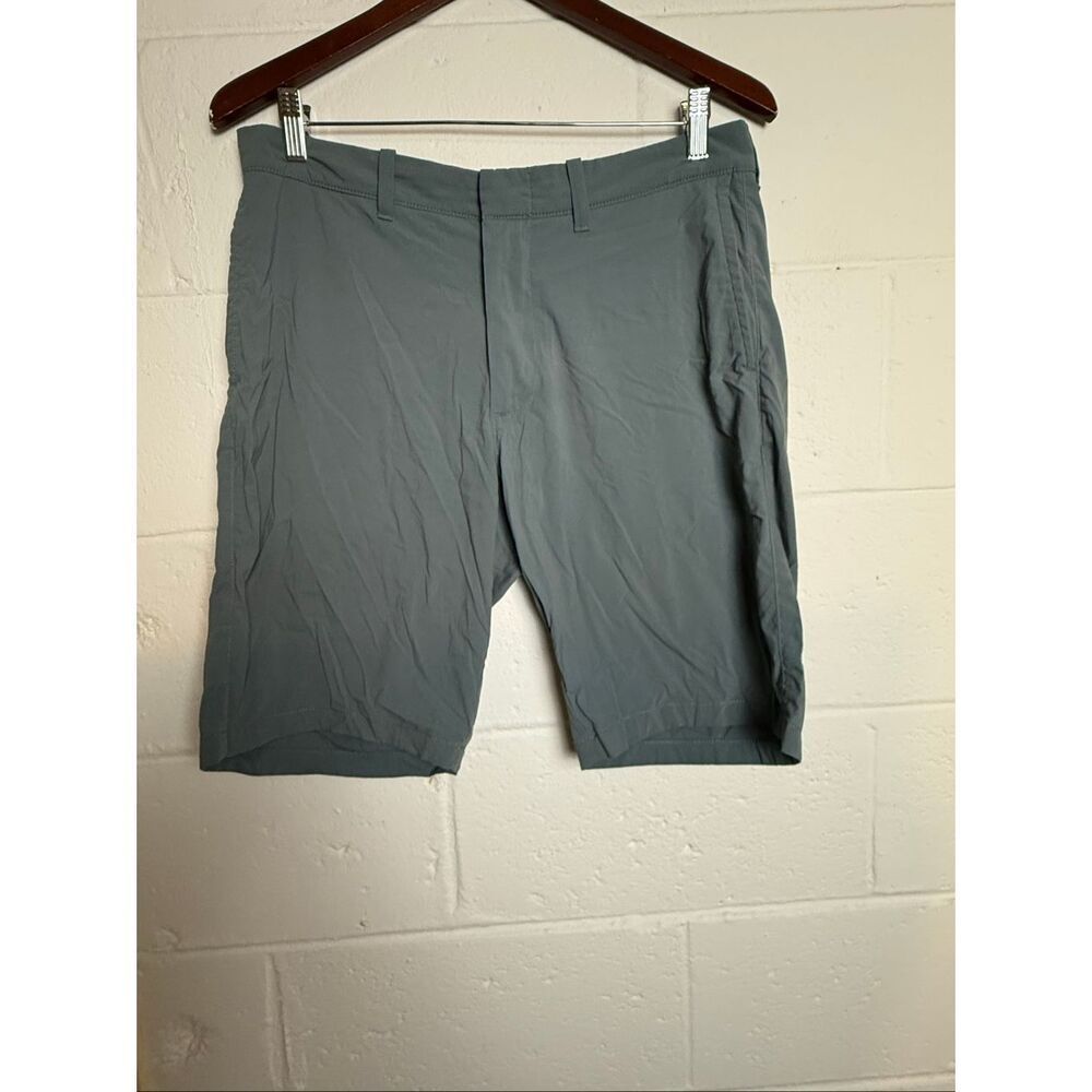 J.Crew Men’s 10.5” Flat Front Stretch Chino Tech Shorts Gray Size 32